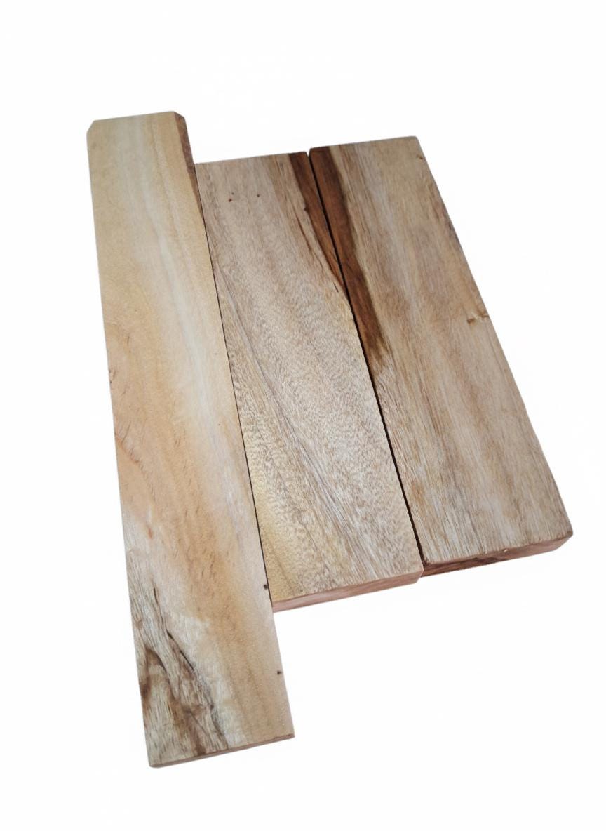 Eucalyptus Exotic Wood Set – 3 Unique Pieces – Natural Contrasting Grain
