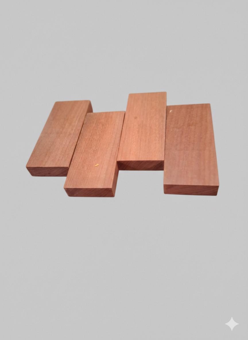 Premium Purple Exotic Hardwood Blank – Dense Turning Blank – 7/8" × 2-1/2" × 6" – Sold Individually