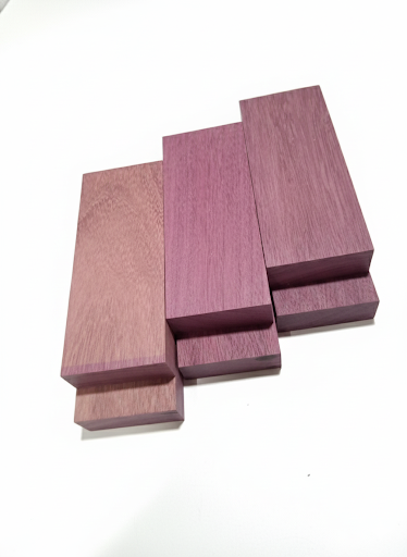 Purpleheart Turning Blanks – Premium Quality – Set of 2 – [Dimensions] Titre (Français) Blocs d’Amarante (Purpleheart) – Premium pour tournage – Lot de 2 – [Dimensions]