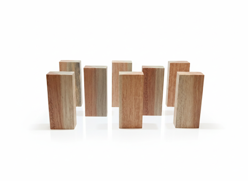 Premium Kempas Wood Turning Blank – Solid & Stable Exotic Hardwood (2.85cm x 6.35cm x 15cm) Titre (Français) Bloc de Kempas exotique Premium – Bois massif et stable (2,85 cm x 6,35 cm x 15 cm)