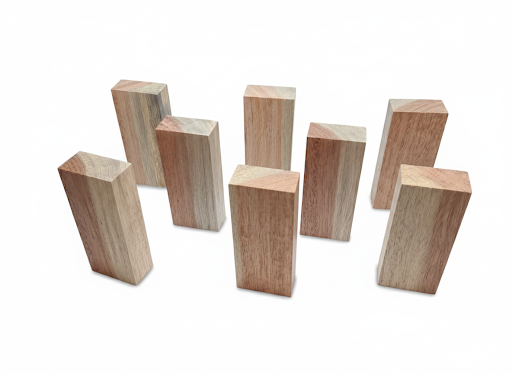 Premium Kempas Wood Turning Blank – Solid & Stable Exotic Hardwood (2.85cm x 6.35cm x 15cm) Titre (Français) Bloc de Kempas exotique Premium – Bois massif et stable (2,85 cm x 6,35 cm x 15 cm)