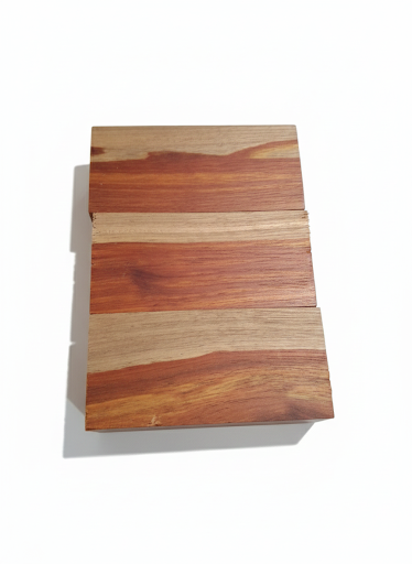 Premium fire padouk Blanks for Knife Handle and Turning – Hardwood Block – Sold per unit Blocs de Bois Exotique Bloodwood Premium pour Manche de Couteau et Tournage – Vendu à l'un