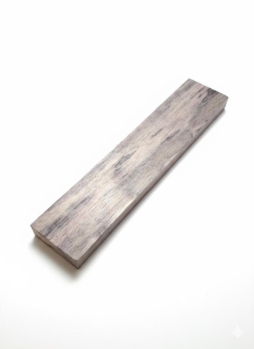 Exotic Violet Hardwood – One-of-a-Kind Long Blank – 11 3/8" × 2 3/8" × 1 3/8" – 330 g