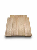 Bloc de bois exotique très léger ton orangé – 1.25" x 2" x 7" – idéal sculpture, manches et tournage – unité