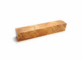 and-Spalted Yellow Birch Blank – Golden Figure &amp; Dark Zone Lines – 7"