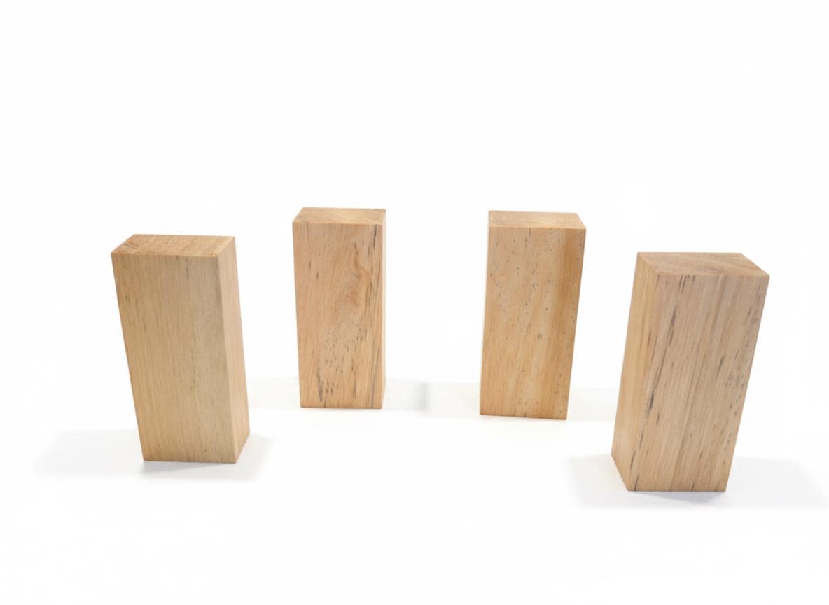 Iroko Premium Turning Block – Golden African Exotic Hardwood
