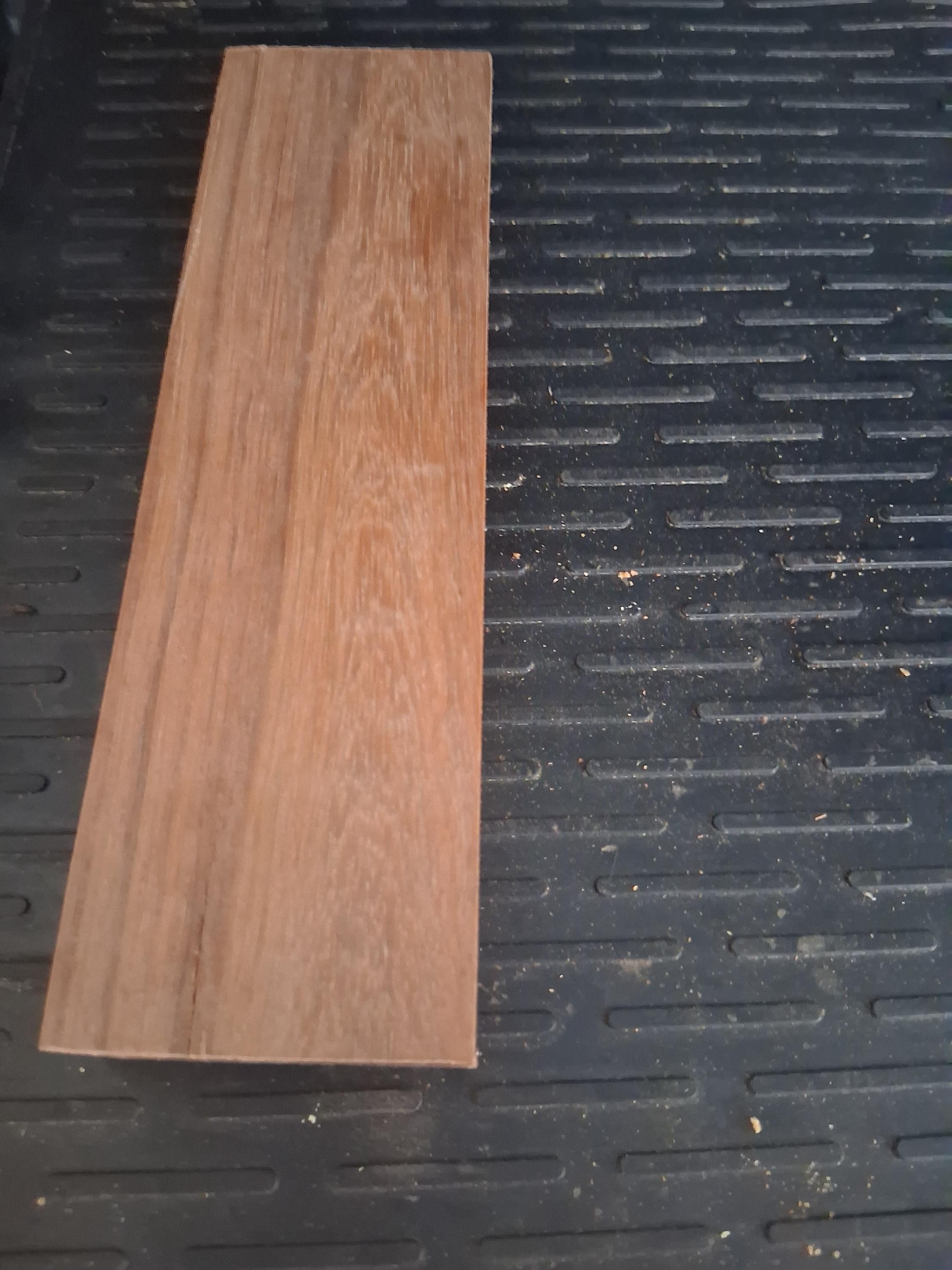 Ultra-Dense Exotic Wood Blank – Rich Contrasting Grain – 566 g