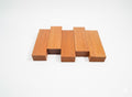 Ultra Dense Brown Meranti Exotic Wood Block – Premium Turning Blank