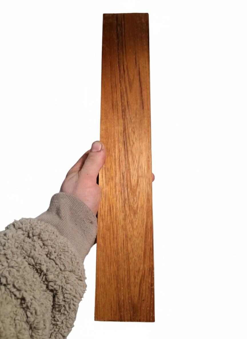 Dense Exotic Hardwood Blank – Bold Cathedral Grain – Unique Piece