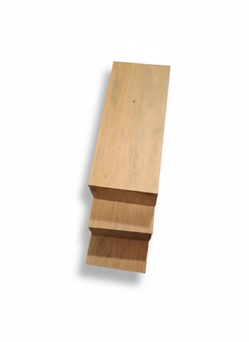 Iroko Premium Turning Block – Golden African Exotic Hardwood