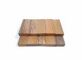 Blocs de bois exotique ton orangé – Légèrement spaltés (Lot de 2)