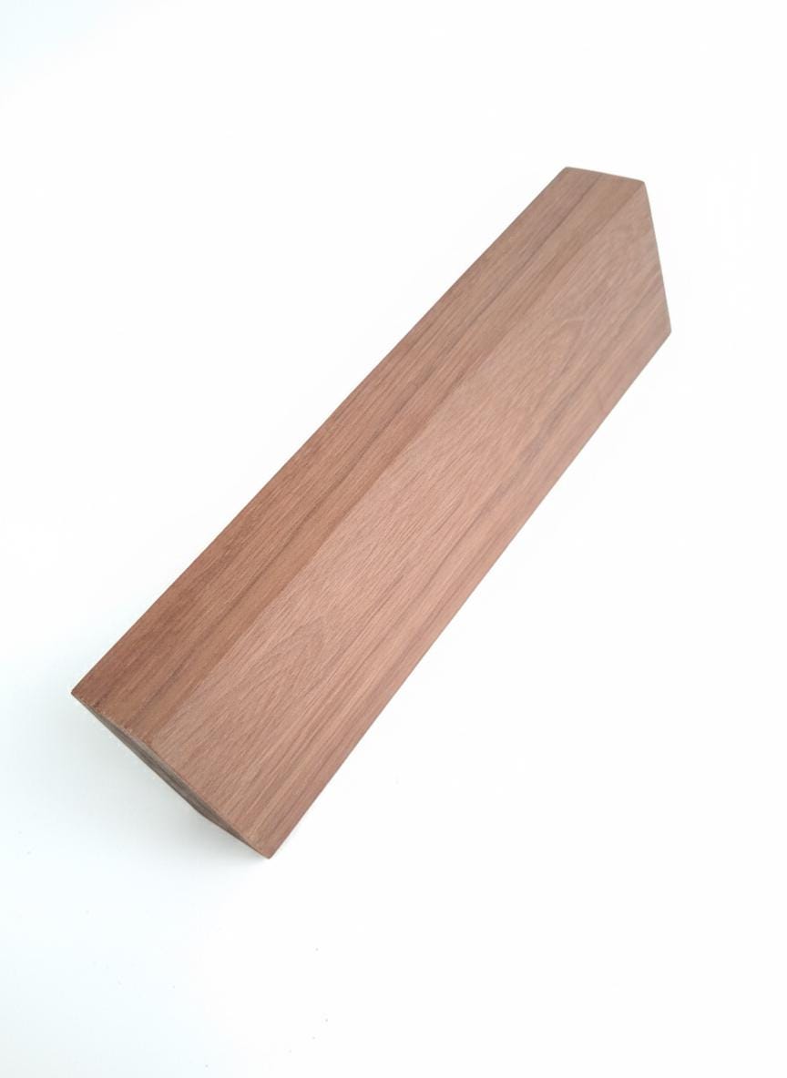 Ultra-Dense Exotic Wood Blank – Rich Contrasting Grain – 566 g