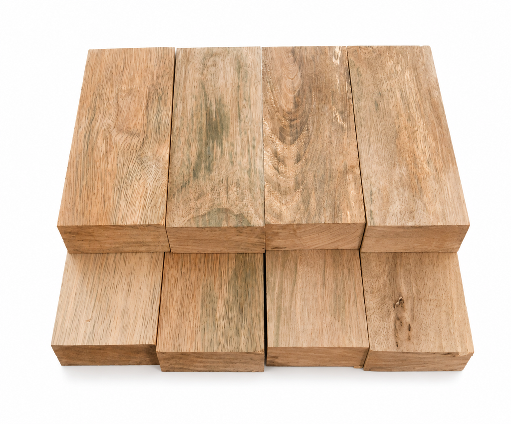 Exotic Spalted Wood Blocks – Premium Turning Blank Set (Pack of 2)