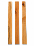 Lot #38 – Set of 3 Long Golden Figured Hardwood Boards – Exact Pieces Shown