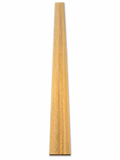 Exotica Wood Signature – Gold &amp; Olive Chatoyant Exotic Hardwood Board – 2 1/4" × 1 1/4" × 39 1/4"