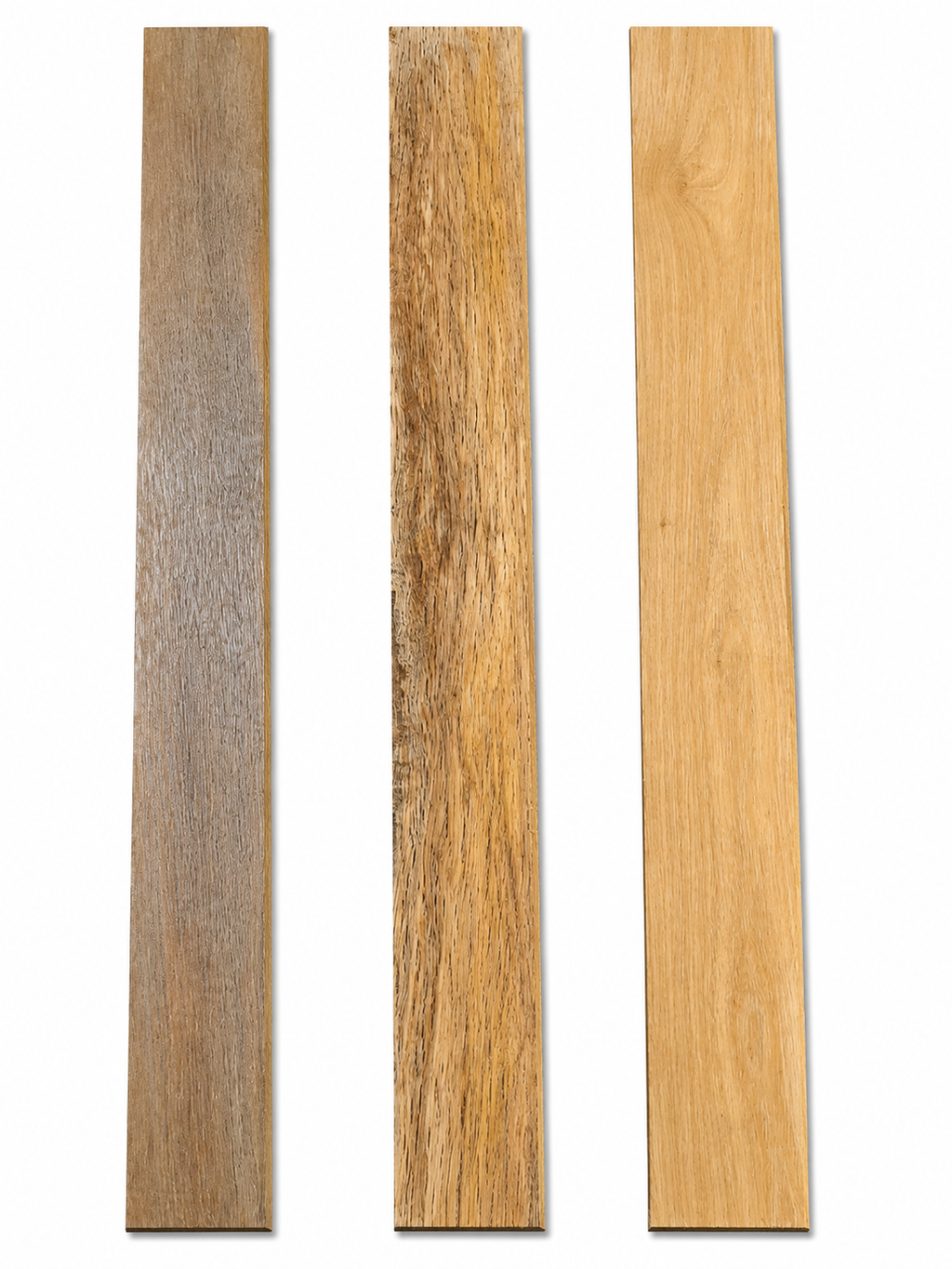 Lot #43 – Set of 3 Long Hardwood Boards – Exact Pieces Shown