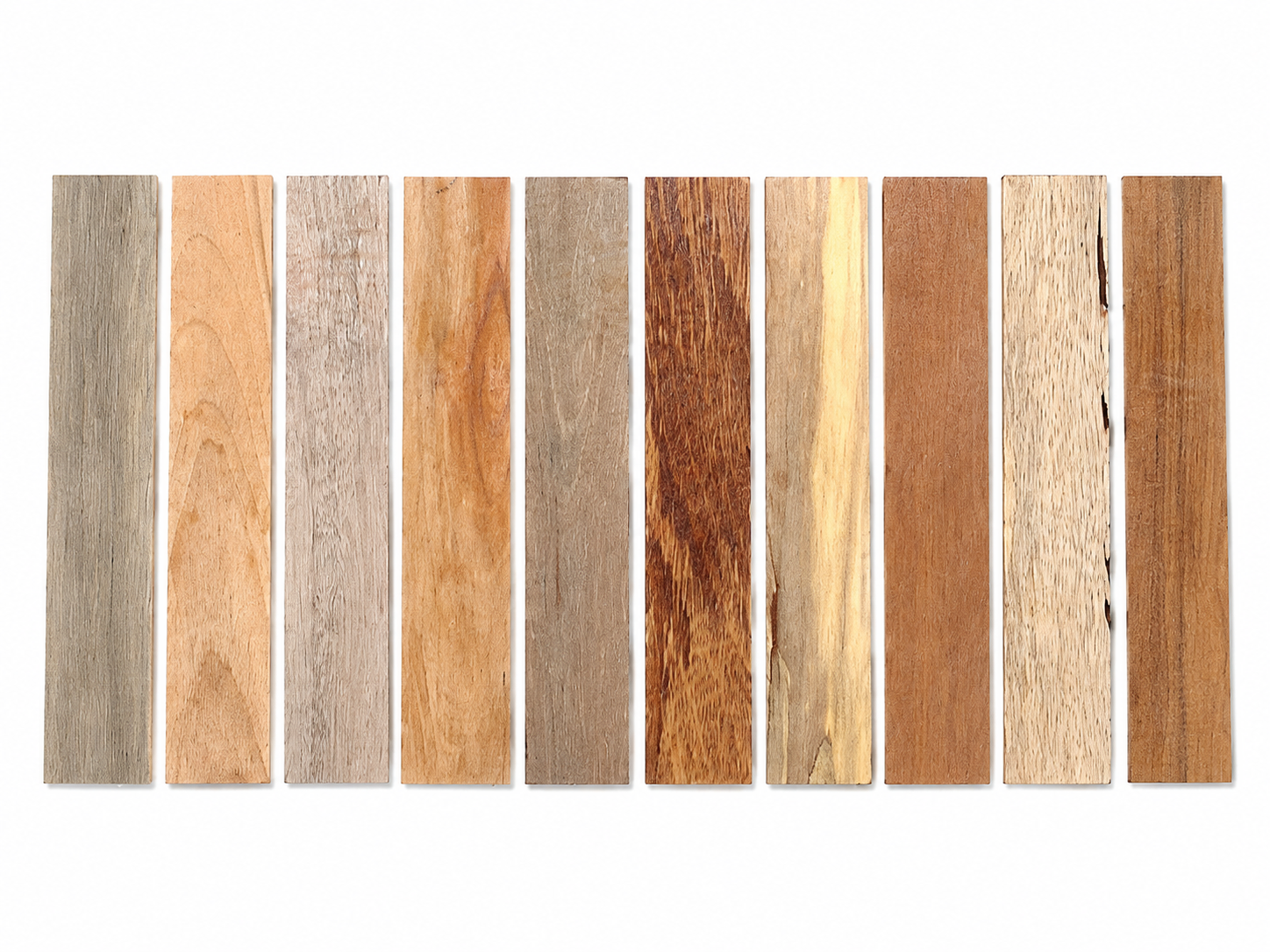 Premium Exotic Hardwood Board Pack – 10 Premium Boards – Minimum 12" × 2 1/4" × 5/16" (Copie) (Copie) (Copie)