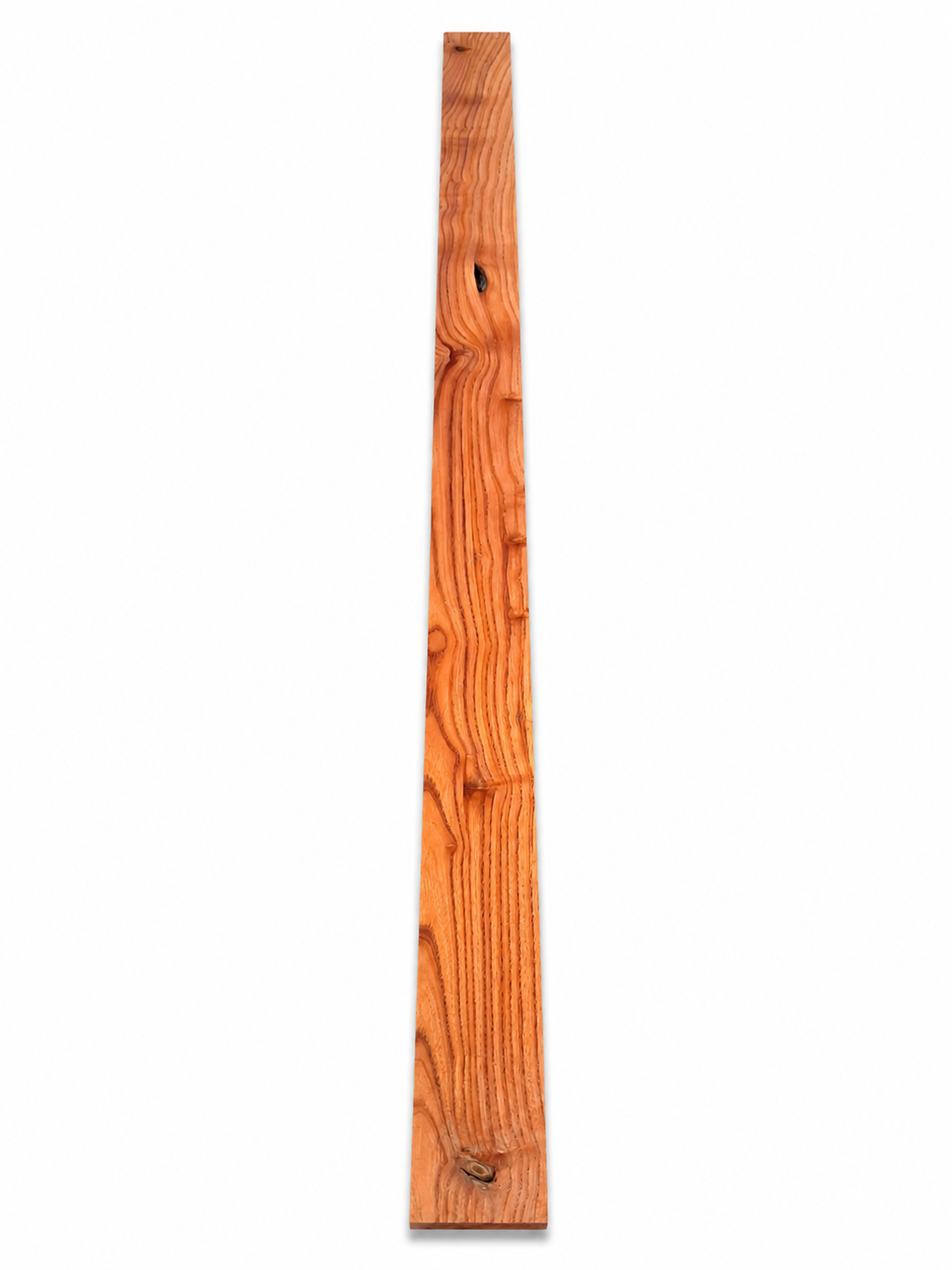 Premium Canary Wood Exotic Lumber Blank – Golden Orange Ribbon Grain