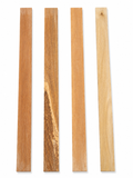 Lot #34 – Set of 4 Long Figured Hardwood Boards – Exact Pieces Shown
