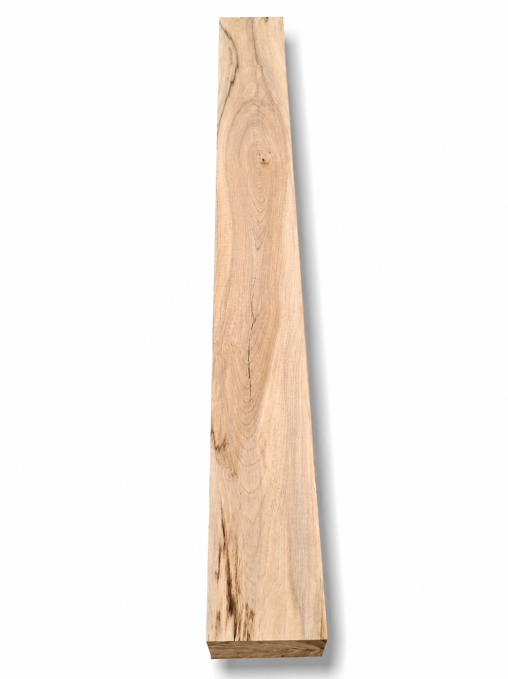 Premium Spalted Maple Hardwood Blank – Exceptional Natural Figure – 30 3/4" × 3" × 2 1/2"