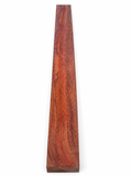 Premium Red Ember Exotic Hardwood Blank – Exceptional Figure &amp; Copper-Rose Chatoyance – 32" x 2.625" x 1.125"