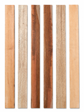 Lot #52 – 6 Mixed Exotic Hardwood Boards – Contrast, Warm Tones &amp; Character
