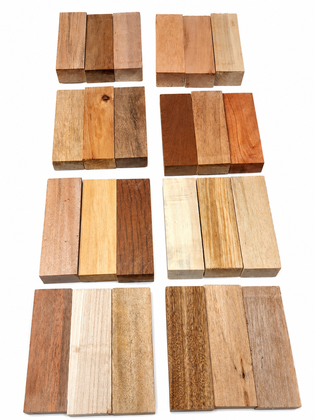 Artisan Curated Mystery Pack – Premium Exotic Wood Blanks (Pack of 3)
