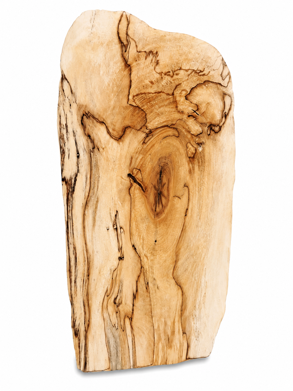 Natural Spalted Cherry Wood Display Slab – One-of-a-Kind Organic Piece