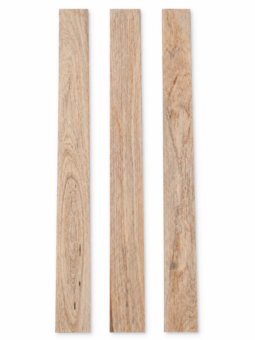 Lot #30 – Set of 3 Long Figured Hardwood Boards – Exact Pieces Shown