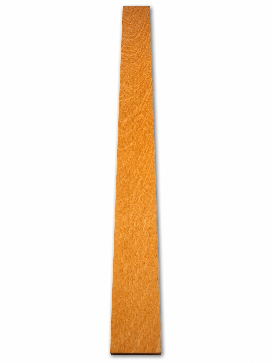 Exotica Wood Signature – Golden Figured and Chatoyant Exotic Hardwood Board – 2" × 1 1/4" × 33 7/8"