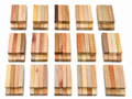Artisan Curated Mystery Pack – Chatoyant Exotic Wood Pen Blanks (Pack of 8)