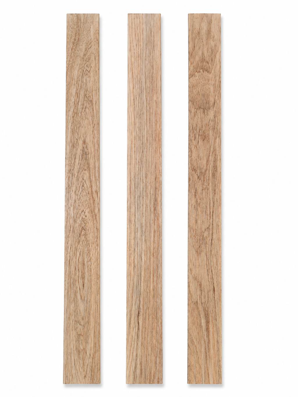 Lot #30 – Set of 3 Long Figured Hardwood Boards – Exact Pieces Shown
