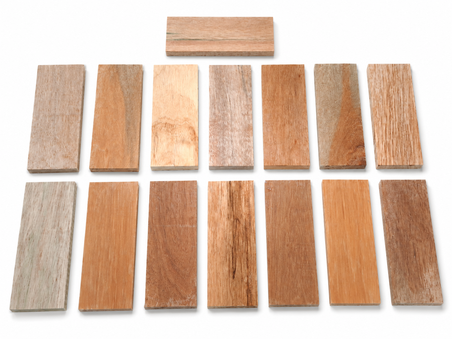 Exotic Wood Craft Boards – Unique Set of 15 – 6 1/2" × 2 1/2" (Copie) (Copie) (Copie)