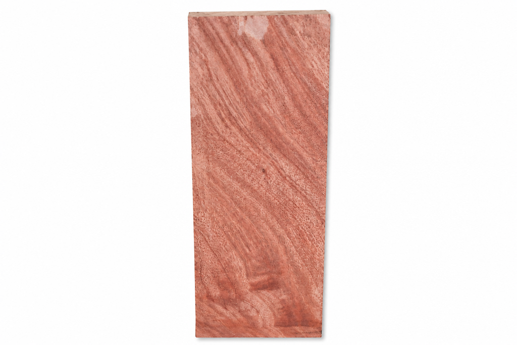 Rose Wood Exotic Board – Mottled Figure &amp; Rich Rose Color – 427 g