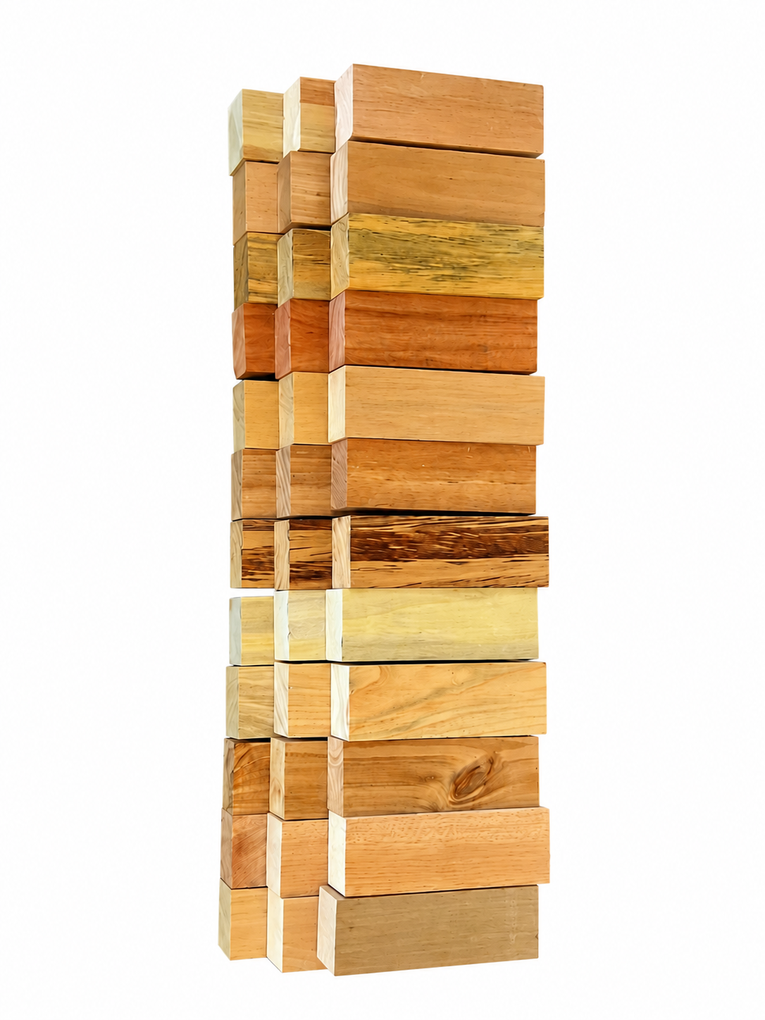 First Generation Exotic Wood Blanks – Pack of 12 | Clearance