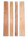 Figured Exotic Hardwood Long Board Set #24 – 4 Exact Pieces