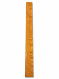Exotica Wood Signature – Golden Figured and Chatoyant Exotic Hardwood Board – 2" × 1 1/4" × 33 7/8"