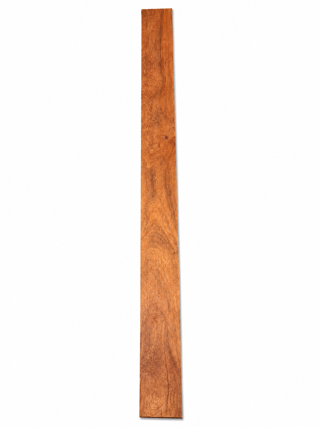 Premium Orange Balau Hardwood Blank – Exceptional Grain &amp; Impressive Size – 34 7/8"