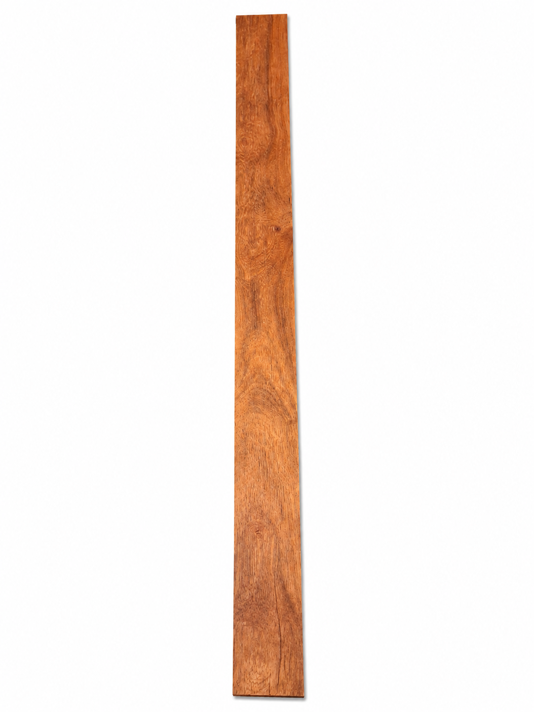 Premium Orange Balau Hardwood Blank – Exceptional Grain &amp; Impressive Size – 34 7/8"