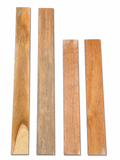 Lot #48 – 4 Precious Exotic Hardwood Boards – Natural Contrast &amp; Character