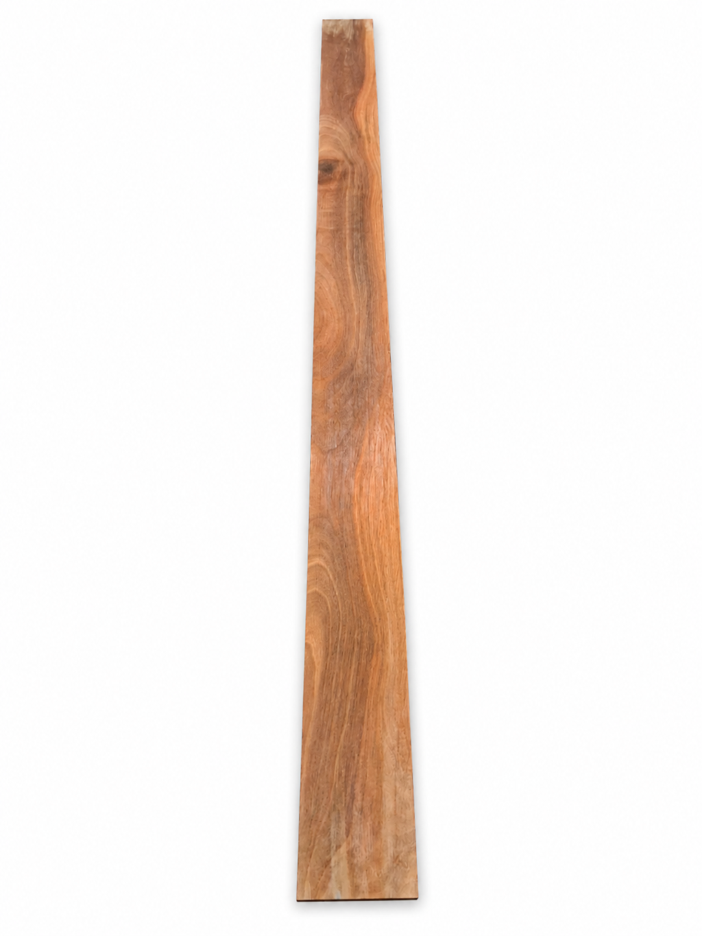 Signature Figured Exotic Hardwood Long Board #17 – Flowing Figure – Exact Piece
