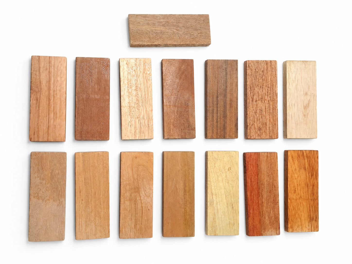 Exotic Wood Craft Boards – Unique Set of 15 – 6 1/2" × 2 1/2" (Copie) (Copie) (Copie) (Copie)