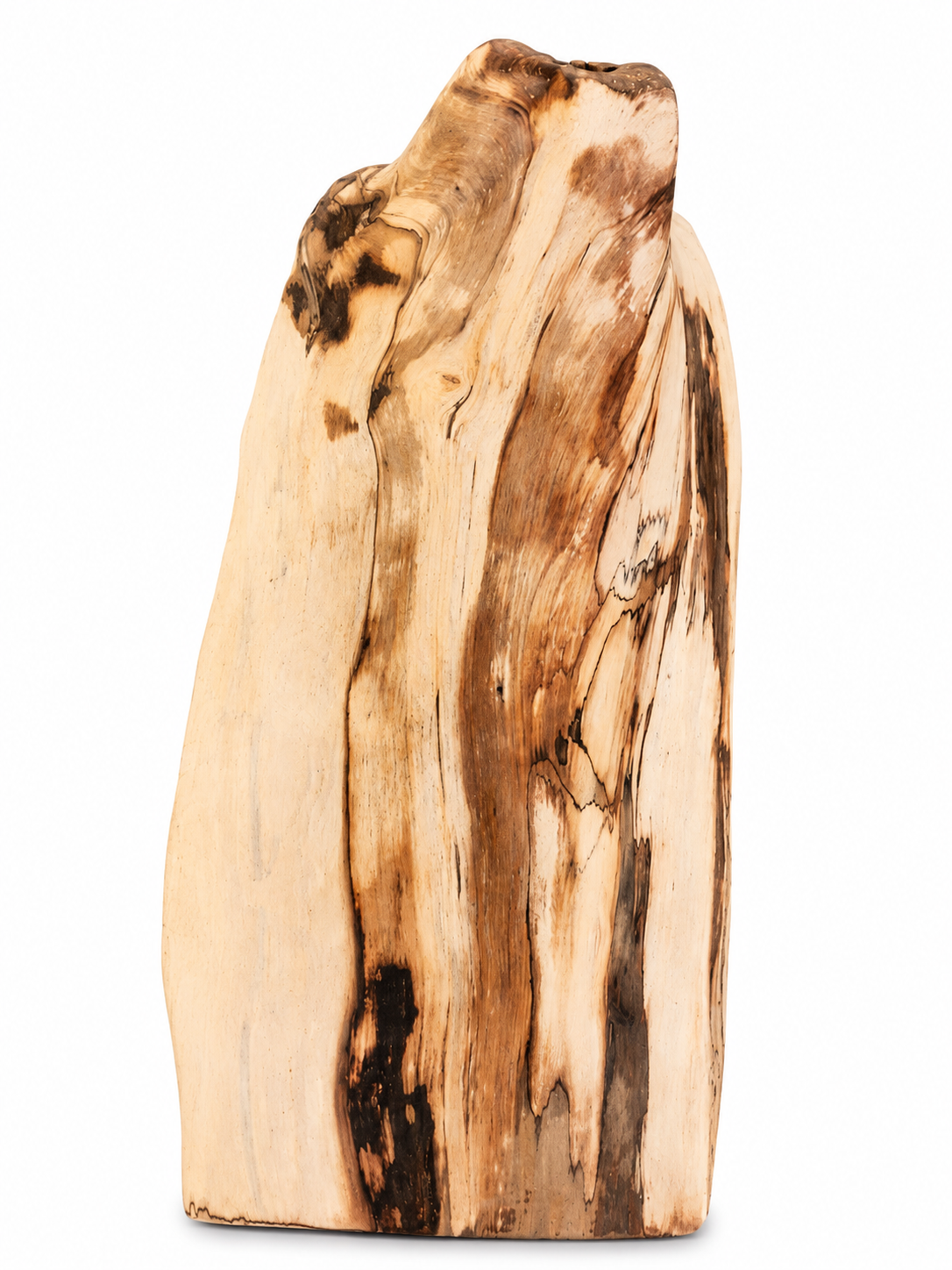 Natural Spalted Cherry Wood Display Slab – One-of-a-Kind Organic Piece