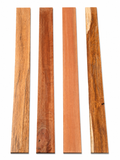 Premium Exotic Hardwood Long Plank Set #3 – 4 Unique Boards