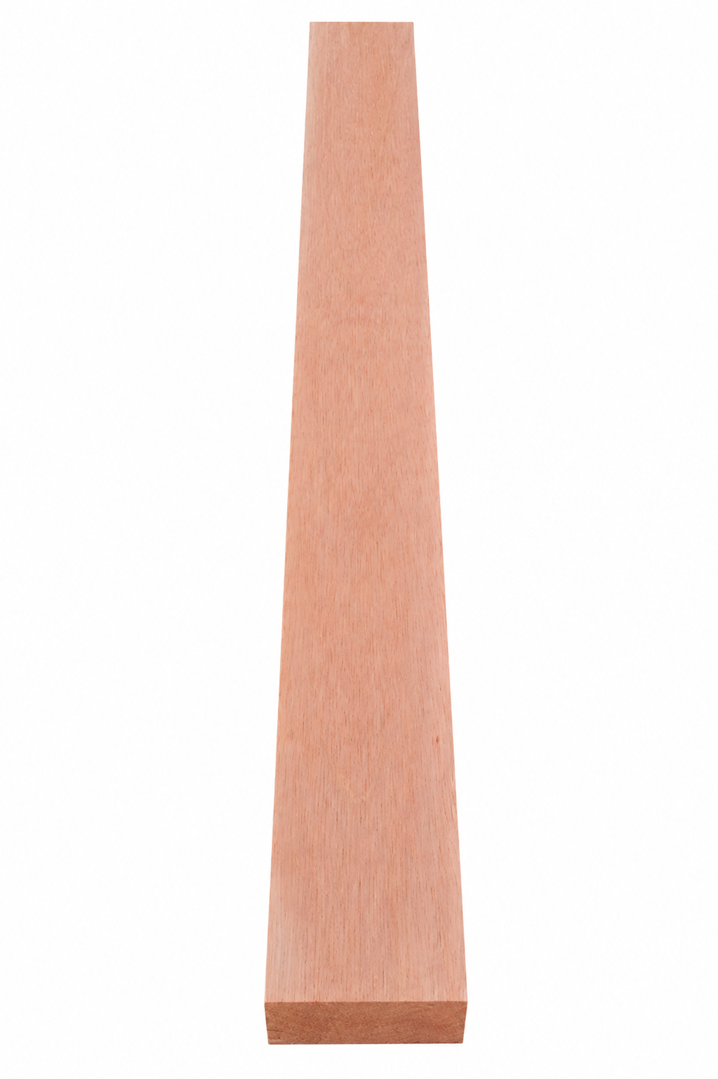 Premium Rare Pink Exotic Hardwood Board – Uniform Rose Color – 38" × 3" × 1 3/4"