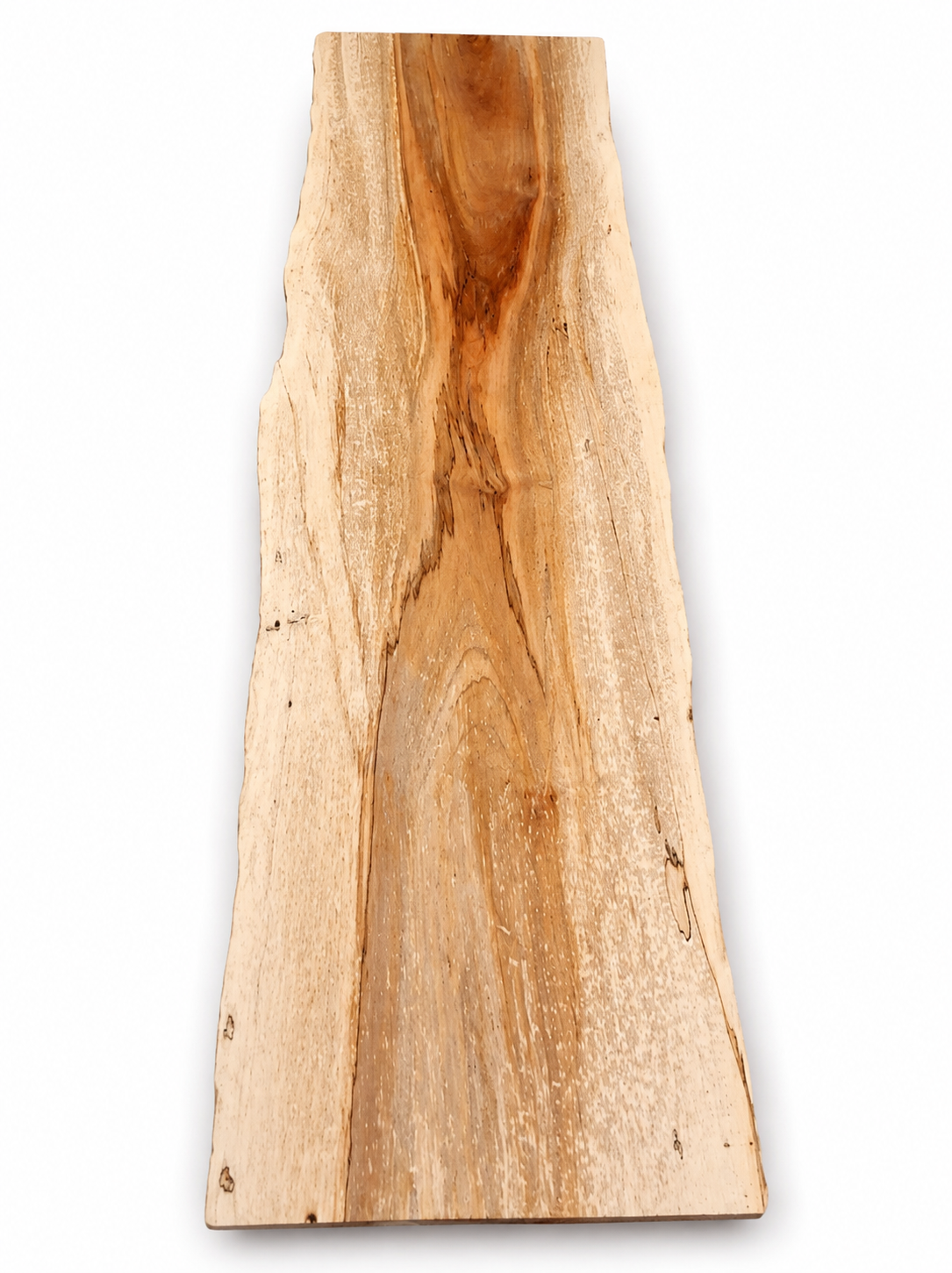 Natural Spalted Cherry Board – Rustic Live Edge Slab for Epoxy, Décor &amp; Creative Project