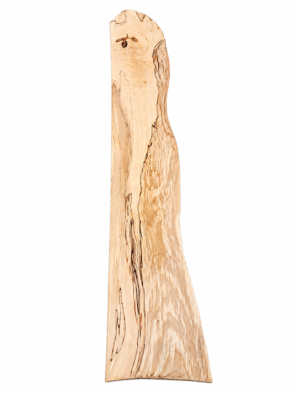 Monumental Natural Spalted Wood Slab – One-of-a-Kind Sculptural Forest Piece