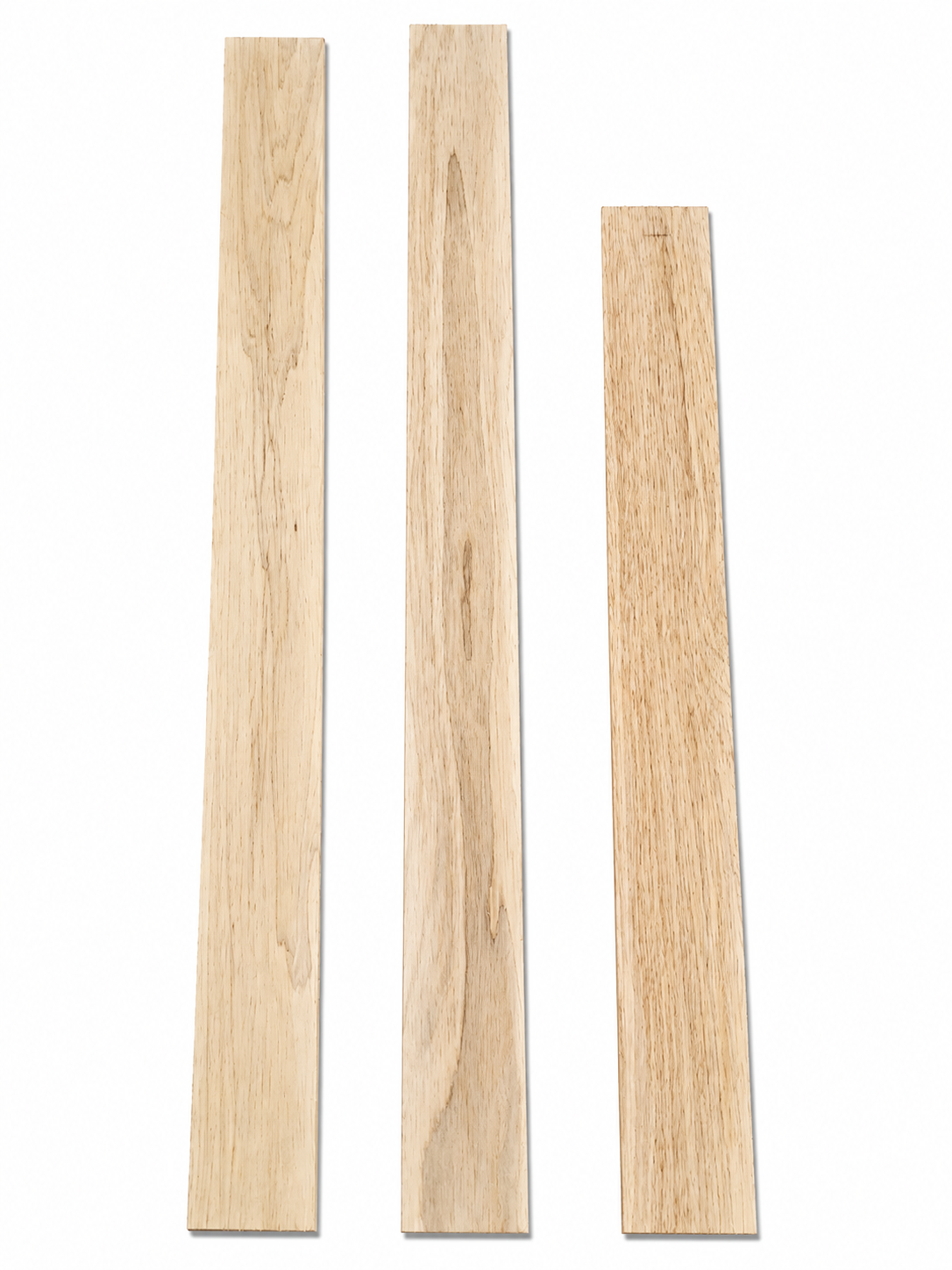 Lot #50 – 3 Long Exotic Hardwood Boards – Light Blonde / Cream