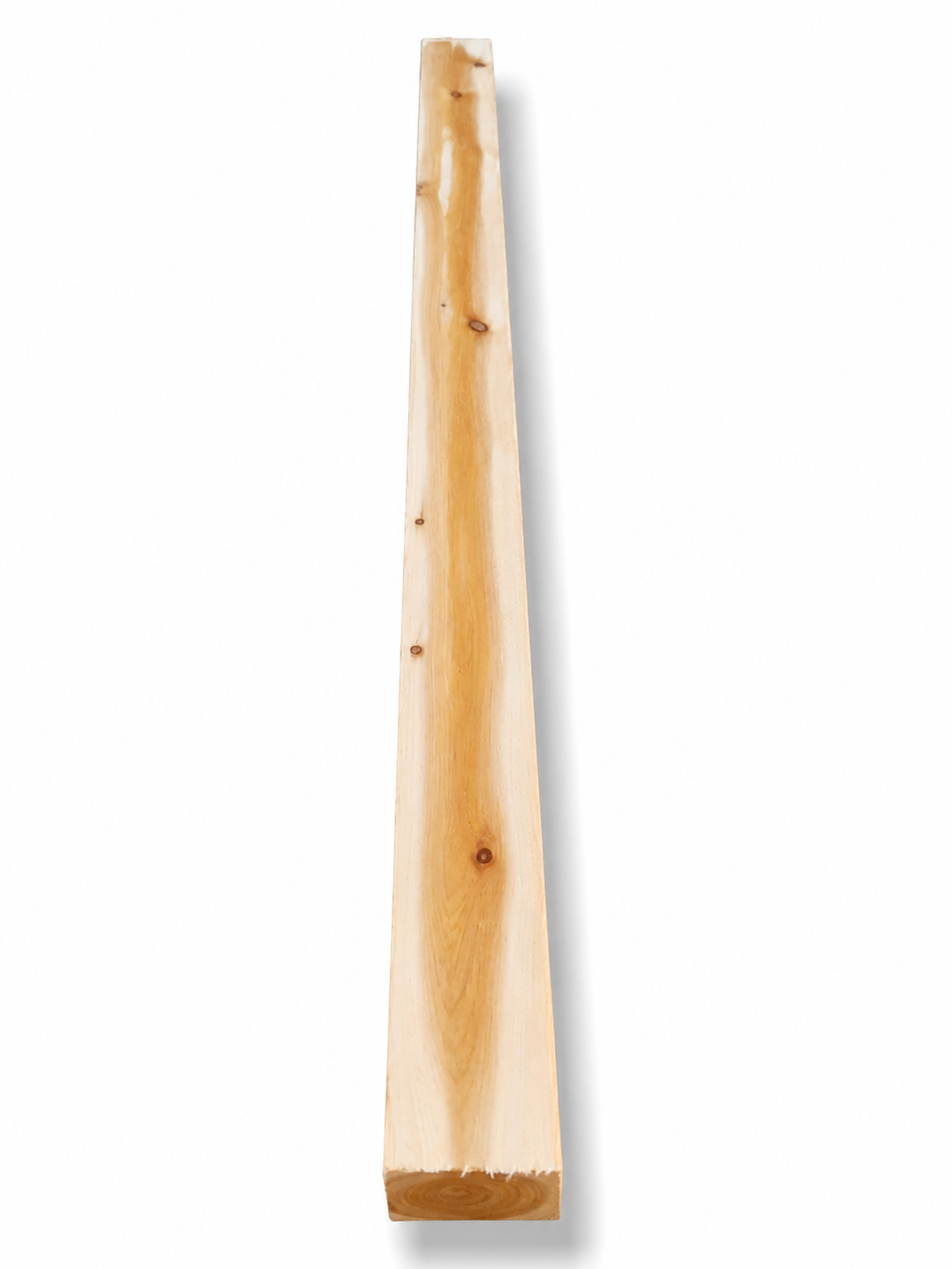 Premium Cedar Beam Blank – Warm Golden Heartwood