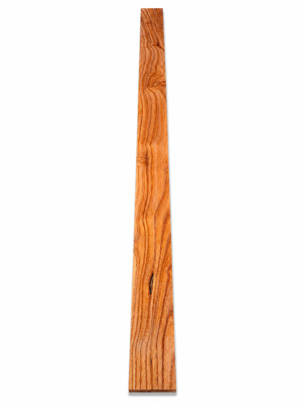 Premium Canary Wood Exotic Lumber Blank – Golden Orange Ribbon Grain